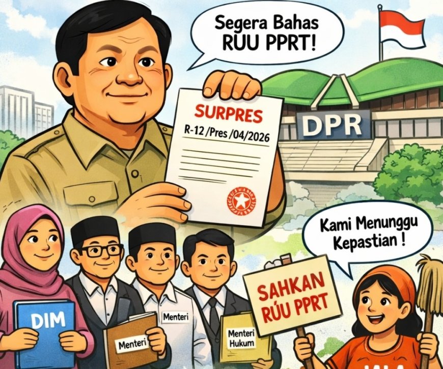 Prabowo Terbitkan Surpres RUU PPRT, Pemerintah Diminta Segera Bahas DIM