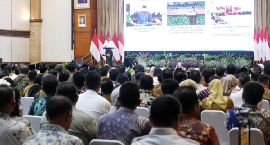 Bupati Lampung Selatan Hadiri Rakornas Mitigasi Kekeringan 2026