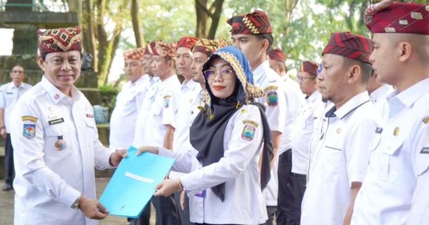 Puluhan Pejabat Lampung Selatan Dilantik di Kawasan Wisata Way Belerang