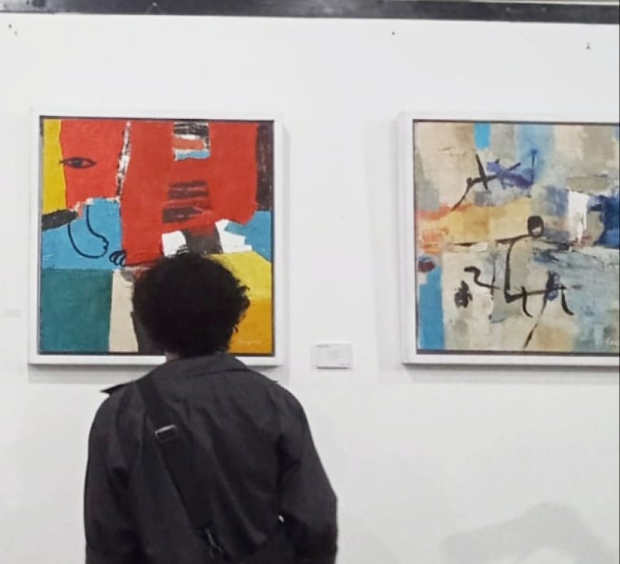 Catatan Pameran Lima Pelukis Abstrak Semarang