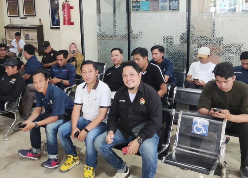 Puluhan Wartawan Laporkan Dugaan Ancaman ke Polresta Bandarlampung