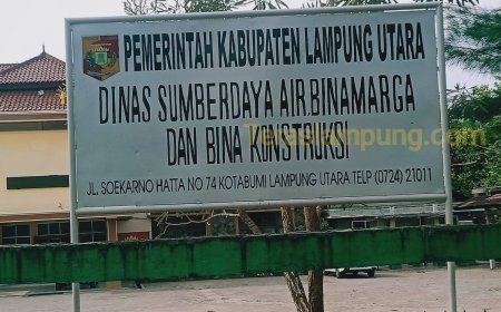 Baru Enam Bulan Menjabat, Rio Alaska 'Tinggalkan' Jabatan Kabid Bina Marga Dinas SDABMK Lampung Utara