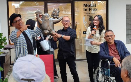 Lama Tak Terdengar, Kriya Logam Indonesia Kembali "Bergetar" di Omah Budoyo Yogyakarta
