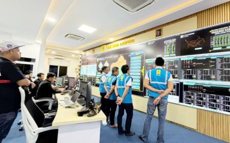 Gangguan Interkoneksi Sumatera, PLN: Pasokan Listrik di Lampung Kembali Normal 100 Persen