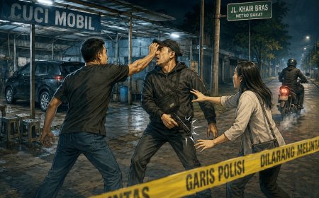 Warga Metro Tewas Ditembak Usai Cekcok Utang, Polisi Buru Pelaku