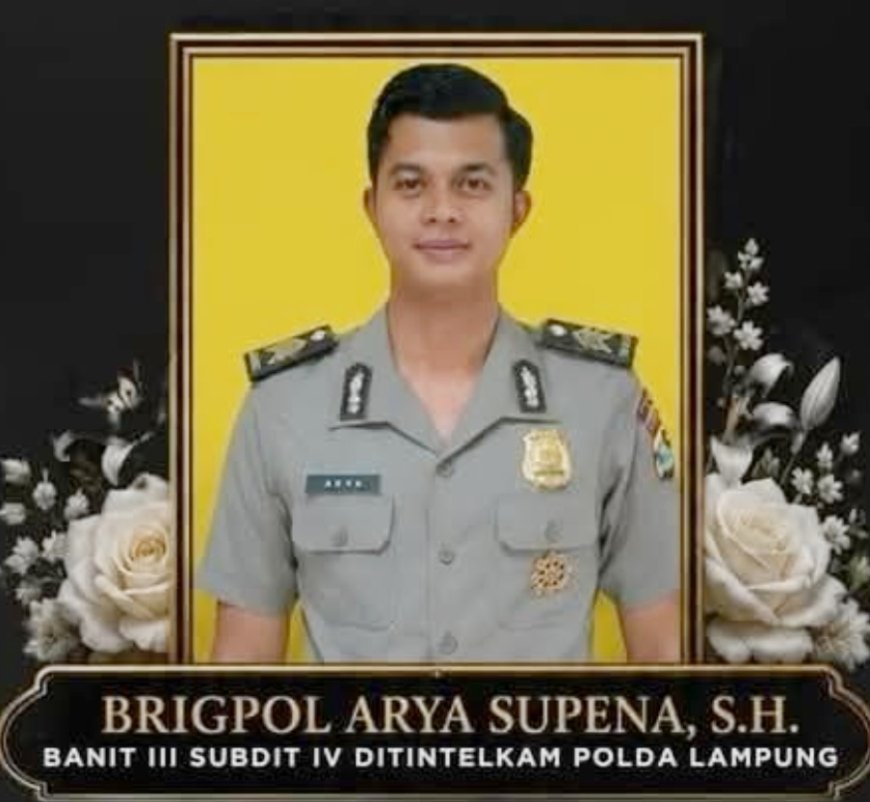 Anggota Intel Polda Lampung Tewas Ditembak Saat Coba Gagalkan Curanmor