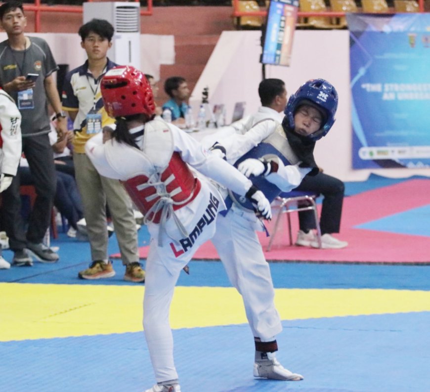 Ribuan Atlet Ikuti Kejuaraan Taekwondo Gubernur Lampung Cup II