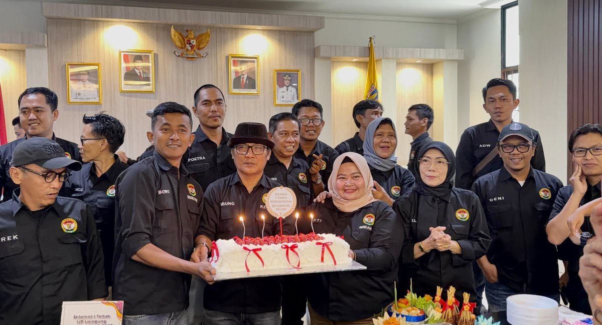 Satu Tahun Kepengurusan, IJP Lampung Tegaskan Komitmen Perkuat Profesionalisme Jurnalis