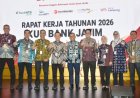 Sekdaprov Lampung dan Direksi Bank Lampung Hadiri Raker KUB Bank Jatim 2026
