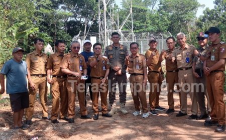 Tepis Anggapan Tak Responsif, Pemkab Lampung Utara Hentikan Pembangunan Menara Telekomunikasi Liar