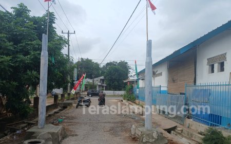 Akhiri Konflik, Portal di Jalan Lebakkelapa-Lampung Utara Dicabut 