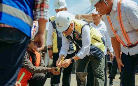 Anggarkan Rp14,67 Miliar, Pemprov Lampung Mulai Perbaiki Ruas Wates–Metro