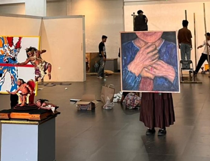 Pameran “Per-Empu-An” Hadirkan Suara Perempuan dalam Seni Rupa Lampung
