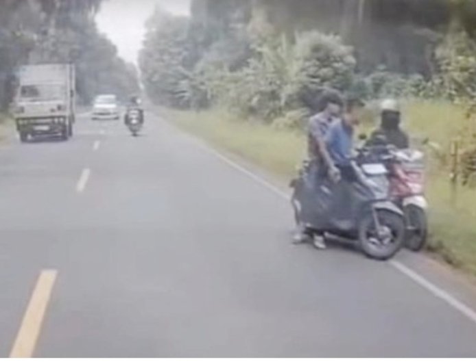 Terekam Dashcam dan Viral di Media Sosial, Dua Pelaku Begal di Lampung Timur Menyerahkan Diri