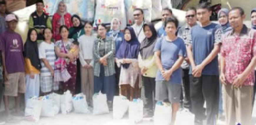 Bank Lampung Salurkan Bantuan bagi Korban Banjir di Lima Titik Bandarlampung