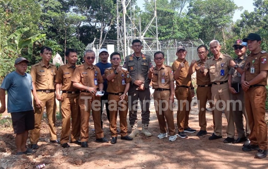 Tepis Anggapan Tak Responsif, Pemkab Lampung Utara Hentikan Pembangunan Menara Telekomunikasi Liar