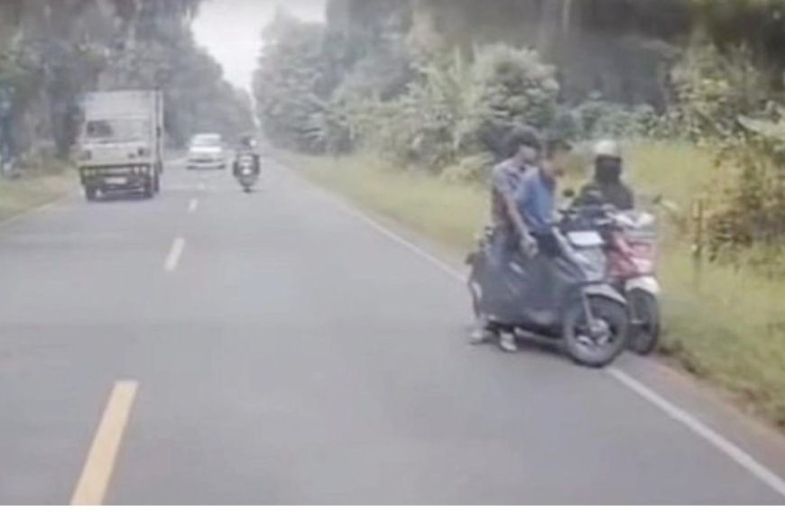 Terekam Dashcam dan Viral di Media Sosial, Dua Pelaku Begal di Lampung Timur Menyerahkan Diri