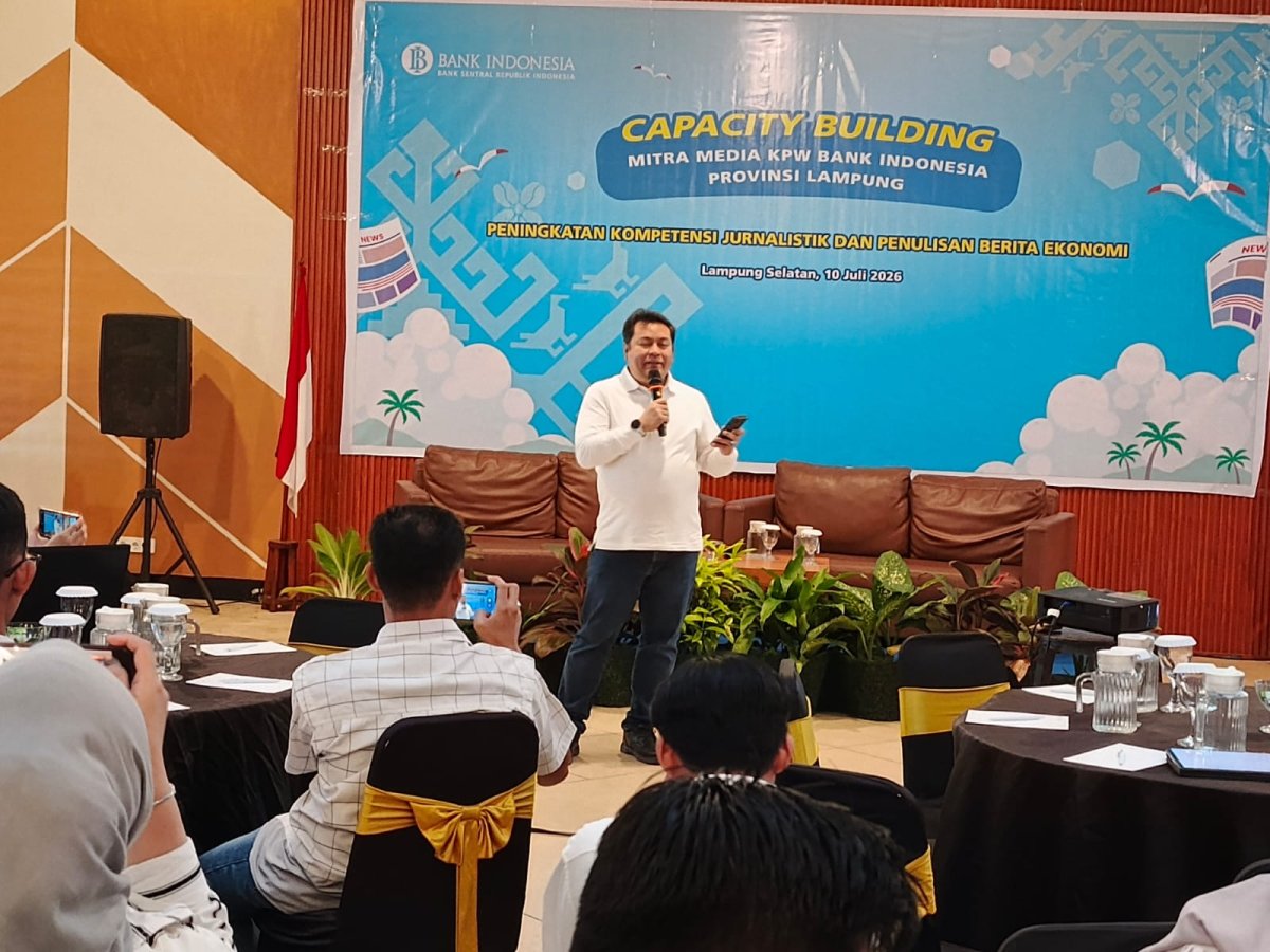 BI Lampung Tingkatkan Kapatas Literasi Jurnalis 