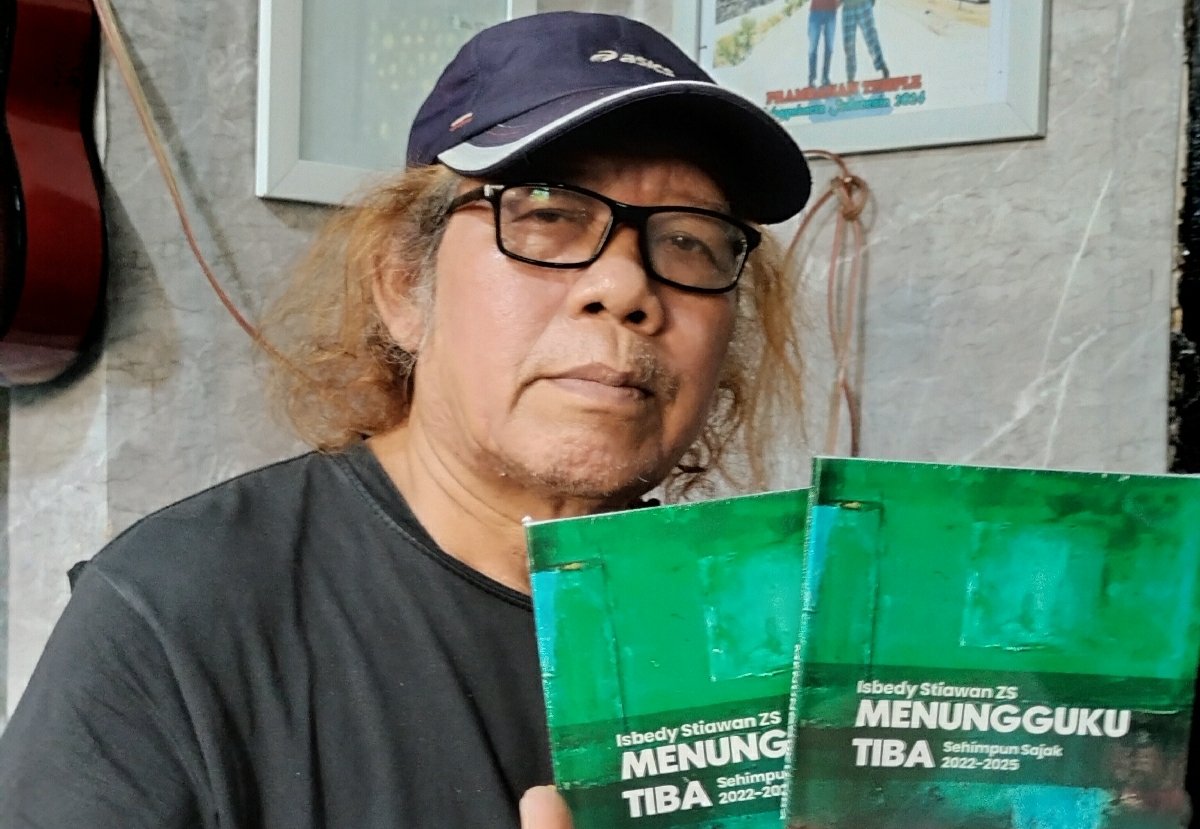 Sambut Milad ke-68, Sastrawan Lampung Isbedy Stiawan Luncurkan Buku Puisi "Puisi 68" di Jakarta