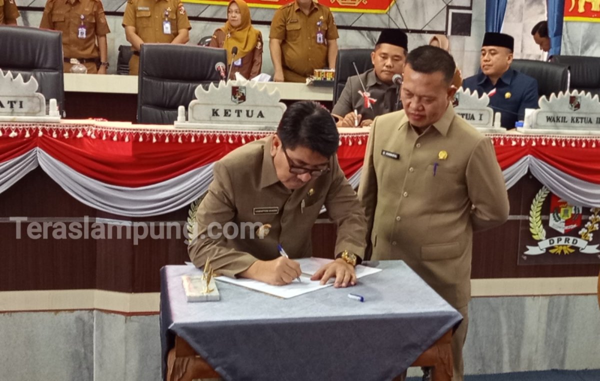 APBD Perubahan Lampung UtaraTahun 2026 Defisit Ratusan Miliar