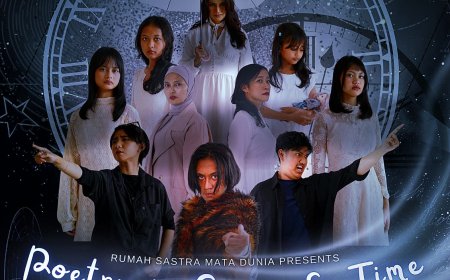 Puisi Menjelma Teater, 'Poetry in Space and Time' Siap Dipentaskan di Lampung