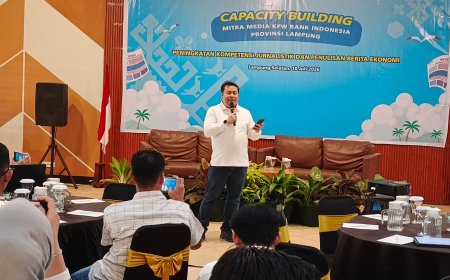 BI Lampung Tingkatkan Kapatas Literasi Jurnalis 