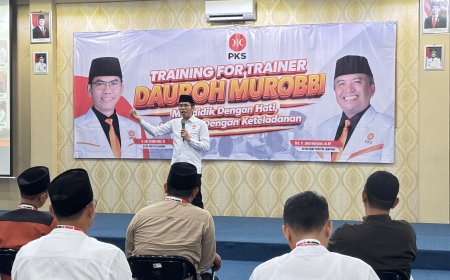 Siapkan Pelatih UPA Tiap Desa, PKS Lampung Gelar TFT Daurah Murobbi