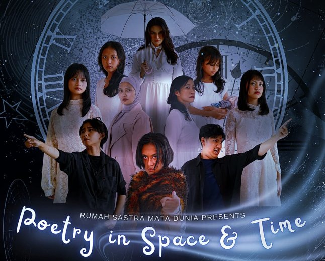 Puisi Menjelma Teater, 'Poetry in Space and Time' Siap Dipentaskan di Lampung