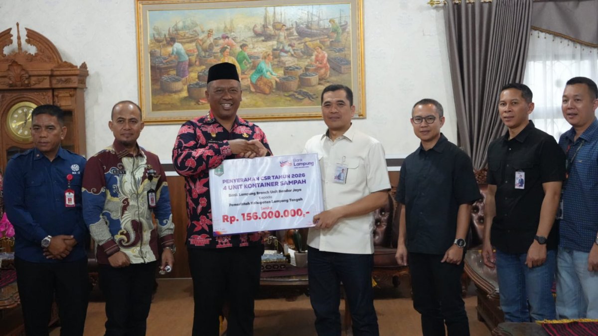 Bank Lampung Hadirkan CSR Untuk Lingkungan Lampung Tengah
