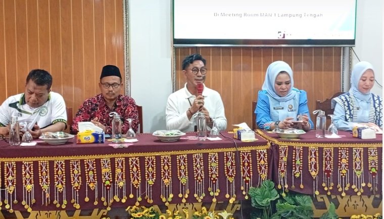 Pemkab Lamteng dan Kemenag Perkuat Program Sekolah Siaga Kependudukan di Madrasah