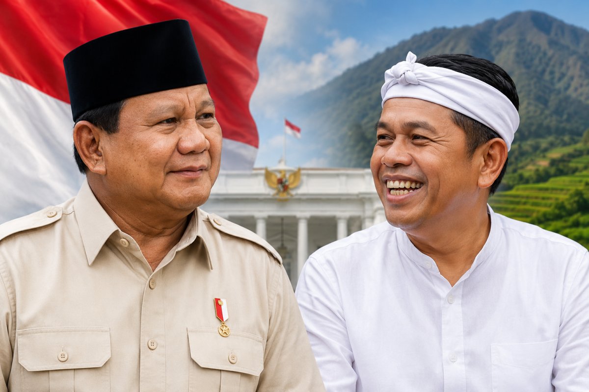 Survei Tempo Data Science: Elektabilitas KDM 42 Persen, Prabowo 15 Persen