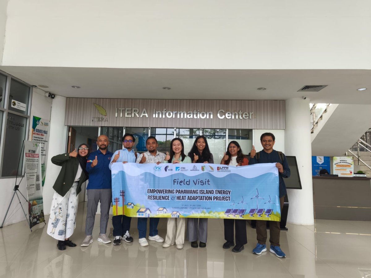 YSC Indonesia dan ICDI Taiwan Lakukan Studi Kelayakan Ketahanan Energi dan Adaptasi terhadap Panas Ekstrem di Pulau Pahawang