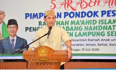 Bupati Egi Minta Bakat Santri Dipetakan, Akan Jadikan Program Pemerintah Lampung Selatan
