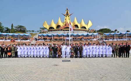 Menara Siger Jadi Panggung HUT ke-81 RI di Lampung Selatan