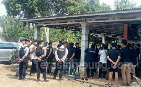Baku Tembak, Terduga Bandar Narkoba Tewas, Tiga Personel Polres Lampung Utara Dilarikan ke Rumah Sakit