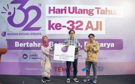 Jurnalis Persma Didaktika UNJ Raih Ahmad Taufik Award dari AJI