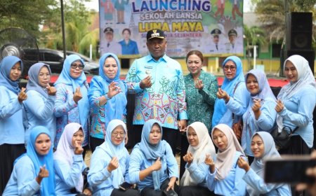 Sekolah Lansia Surya Senja Sejahtera Diluncurkan di Sukajaya Lampung Tengah