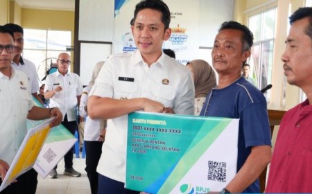 7.882 Pekerja Rentan di Lampung Selatan Dapat Perlindungan BPJS Ketenagakerjaan