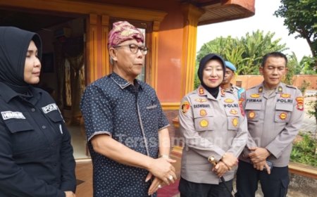 Tancap Gas, Ini yang dilakukan Kapolres Perempuan Pertama di Lampung Utara di Hari Pertama