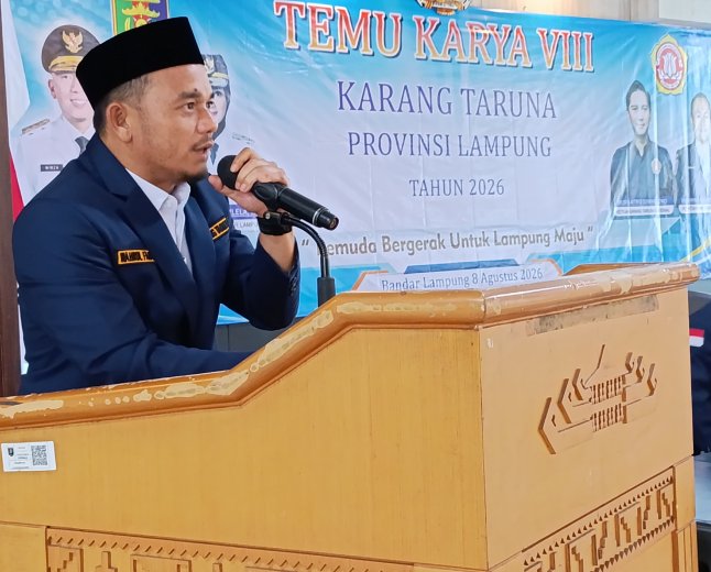 Wahrul Fauzi Silalahi Pimpin Karang Taruna Lampung, Janji Hidupkan Organisasi hingga Desa