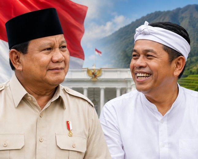 Survei Tempo Data Science: Elektabilitas KDM 42 Persen, Prabowo 15 Persen