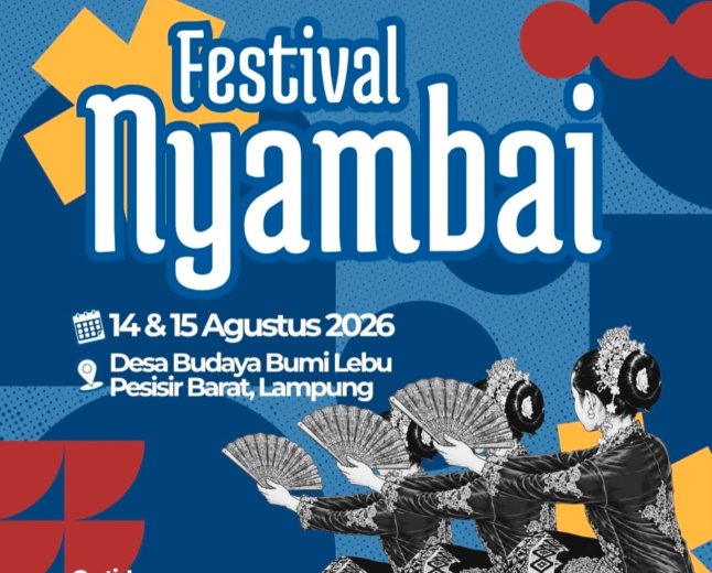 Festival Nyambai 2026 Digelar di Pesisir Barat, Libatkan 10 Marga