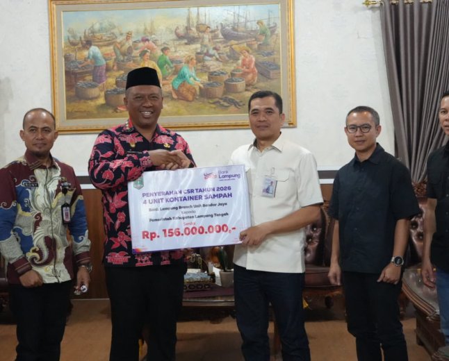 Bank Lampung Hadirkan CSR Untuk Lingkungan Lampung Tengah