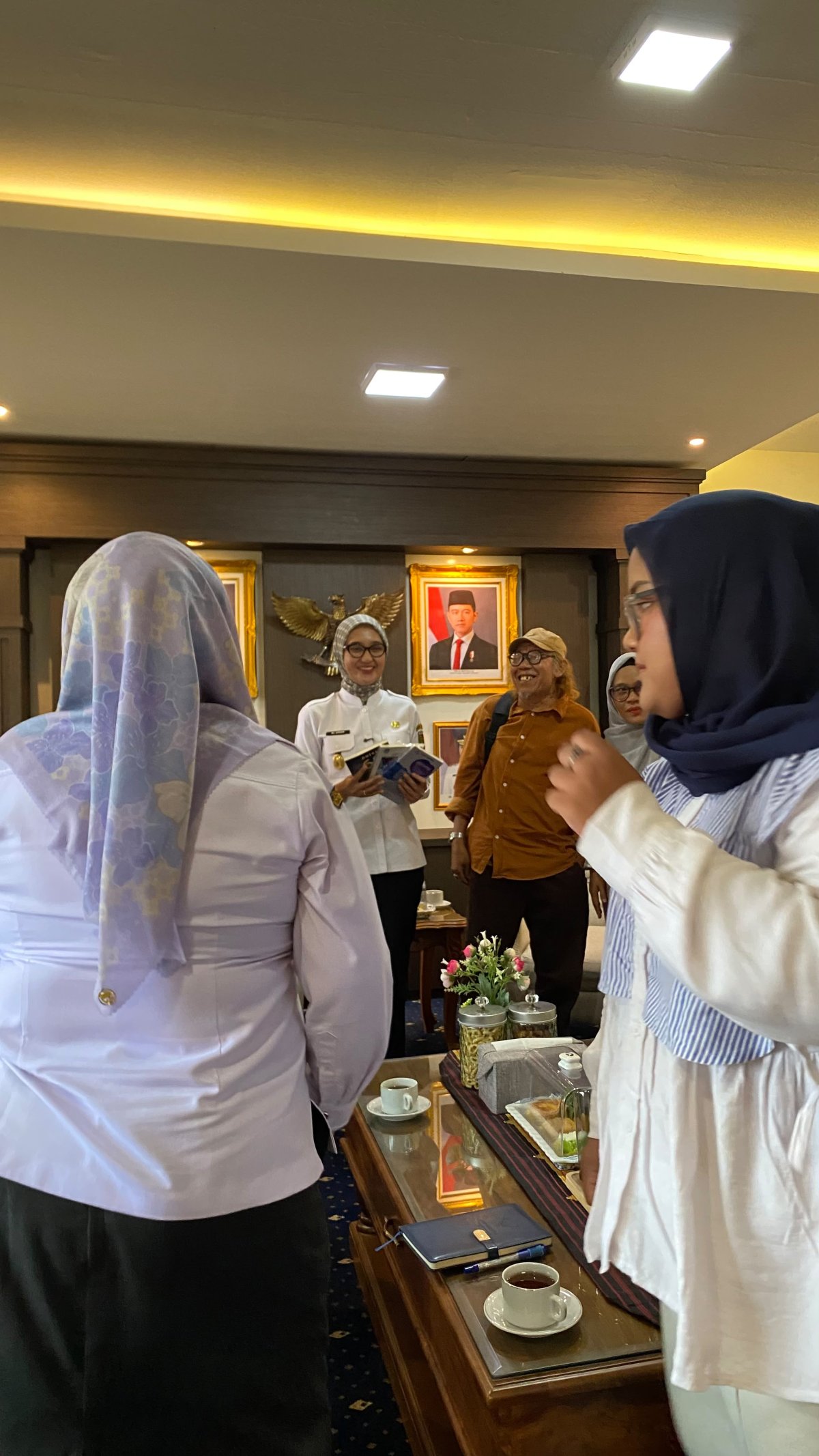 Wagub Lampung Jihan Nurlela Siap Dukung Program Sastra di Lamban Sastra Isbedy