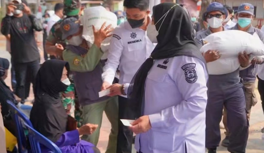 Pemkot Bandarlampung Salurkan Bantuan Beras untuk 12.738 Penerima