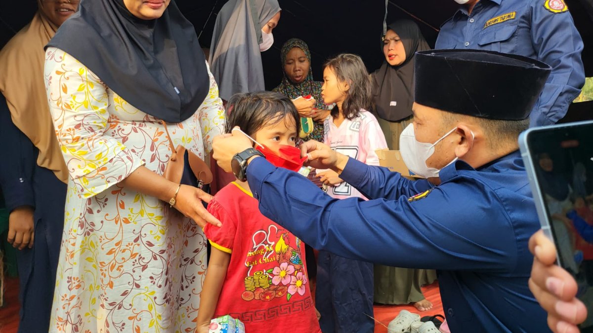 Delapan Hari Posko Waspada Bencana Karang Taruna Salurkan 25 Ribu Masker dan 150 Ribu Liter Air