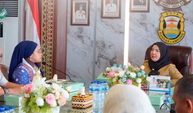 Eva Dwiana Terima Audiensi Kakanwil Imigrasi Lampung, Bahas Penguatan Kerja Sama
