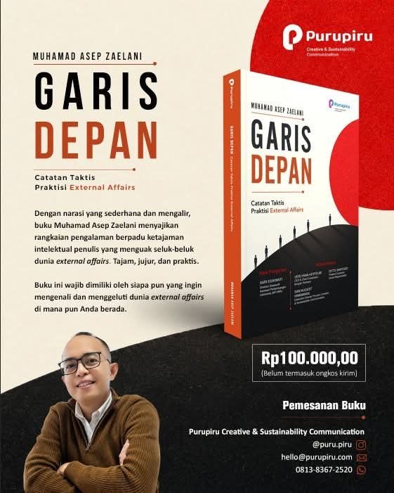 Buku "Garis Depan" Urai Siasat Praktisi 'External Affairs' Hadapi Konflik Korporasi