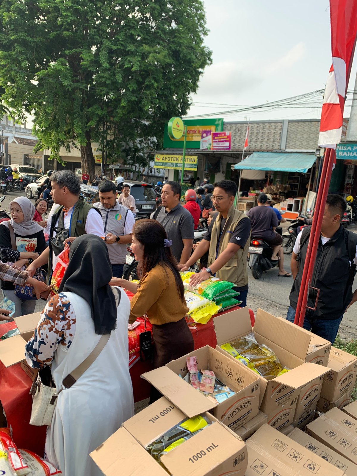 BULOG Lampung Pantau Pasar Tugu, Antisipasi Kenaikan Harga Beras