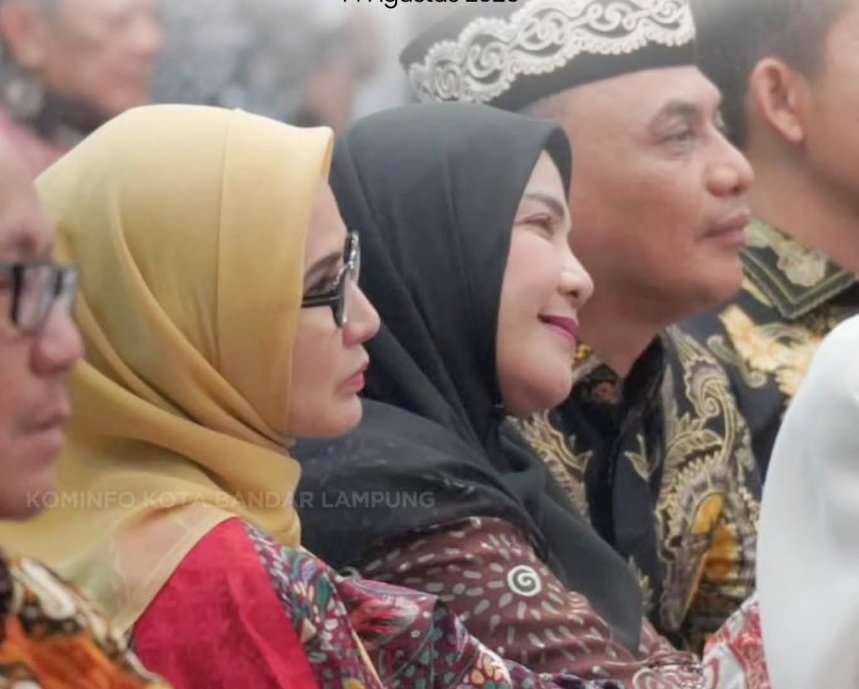 Wali Kota Eva Dwiana Hadiri Pisah Sambut Kajati Lampung